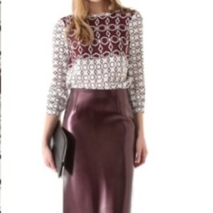 Alton Print Silk Top