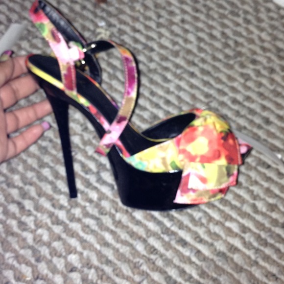 Gorgeous colorful heels