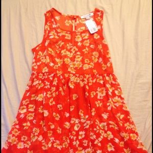 Sheer baby doll dress with open back