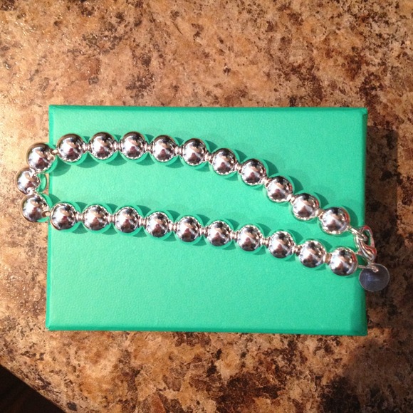 Tiffany inspired beaded bracelet 8mm