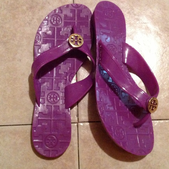 TORY BURCH Violet Thora Jelly Sz 6 - Picture 2 of 4