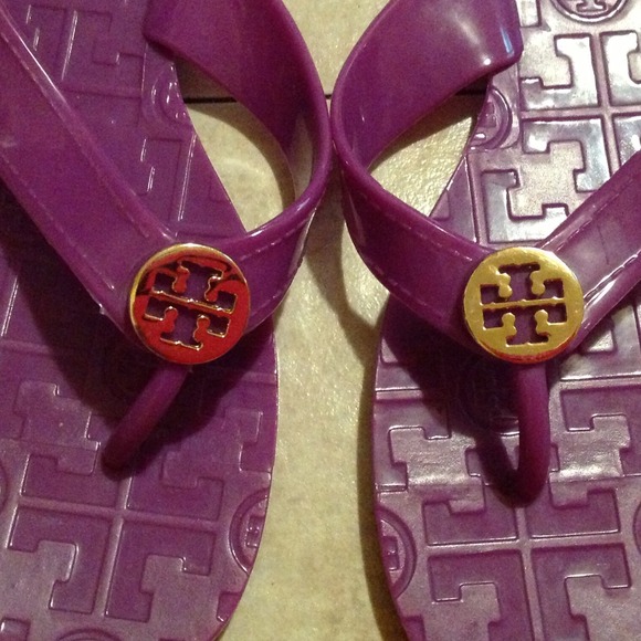 TORY BURCH Violet Thora Jelly Sz 6 - Picture 4 of 4
