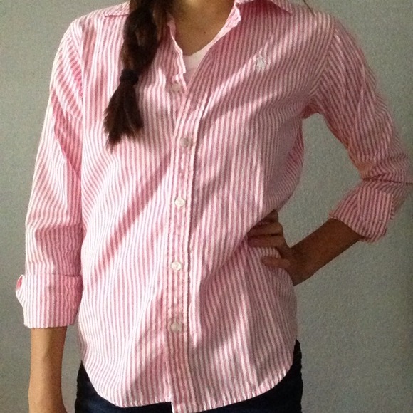 polo long sleeve button up