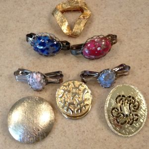 VINTAGE SCARF CLIPS SOLD IN BUNDLE!