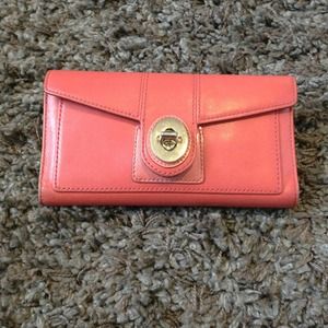 Coach Wallet with Checkbook Insert
