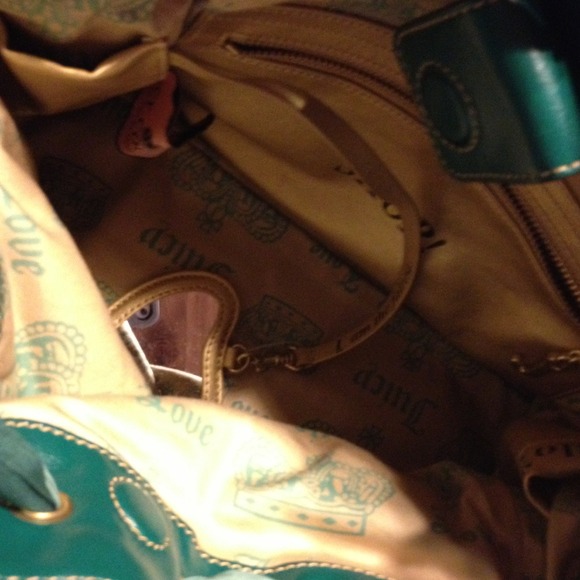 Sold Juicy Teal Purse - Picture 4 of 4