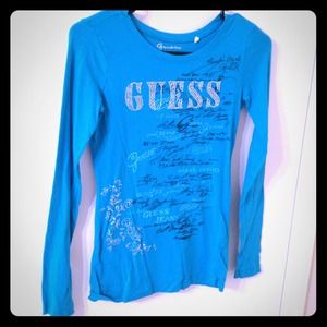 Guess long sleeve shirt.