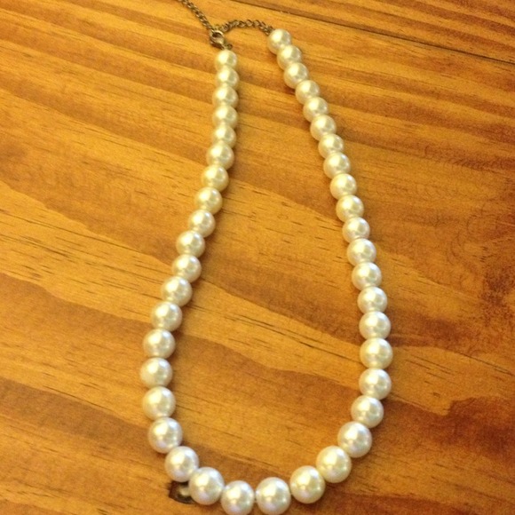 Set of faux pearls from Clair's