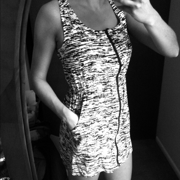 Zipper Dress w/ Pockets