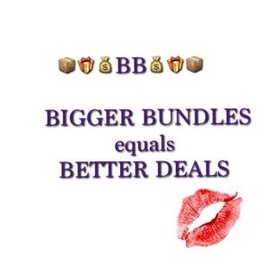 BB BIGGER BUNDLES = BETTER DEALS