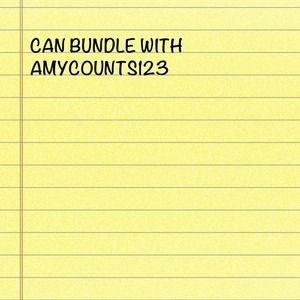Bundle with amycounts123