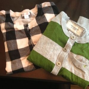 SOLD in Bundle! 2 lightweight cardigans