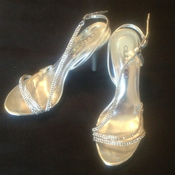 Clubzone sparkly dress heels