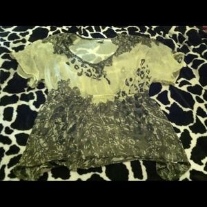 See through converse top