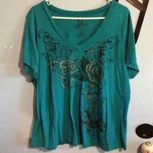 Kat Von D LA Ink V Neck