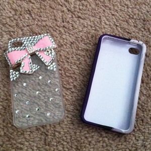 Two iPhone cases