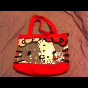 Hello Kitty Clear bag