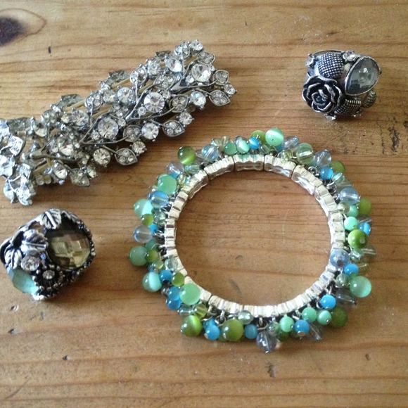 Bracelets and resizesable ring lot