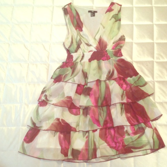 Super Fun Floral Print Dress by H&M
