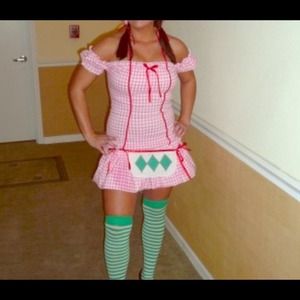 Strawberry shortcake costume
