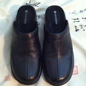Black Naturalizer Clogs