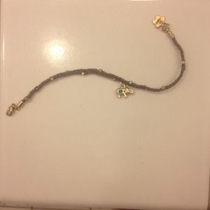 Brandy Melville Elephant Charm Bracelet