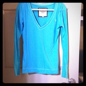 Blue long sleeve shirt