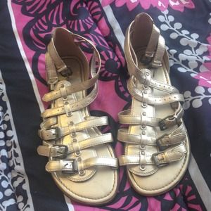Gold Montego Bay Club Gladiator Sandals