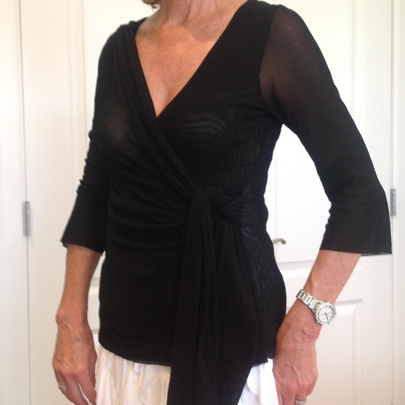 Sheer black blouse. - Picture 1 of 1