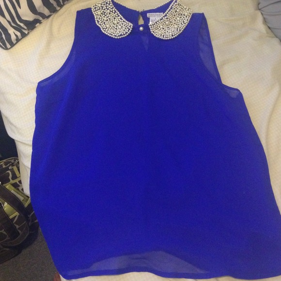 Beautiful blue top