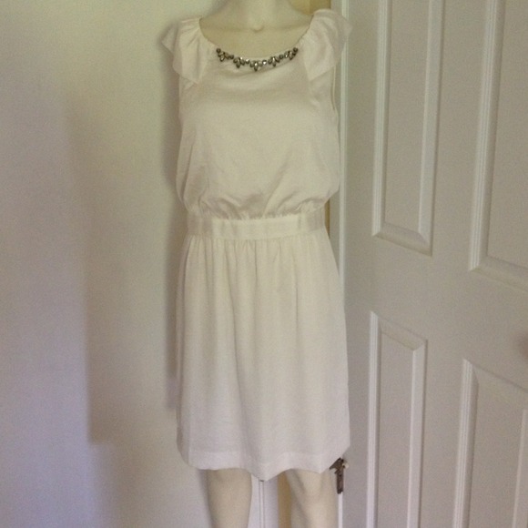 LOFT dress with crystal detail