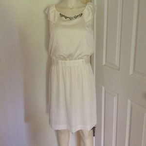 LOFT dress with crystal detail