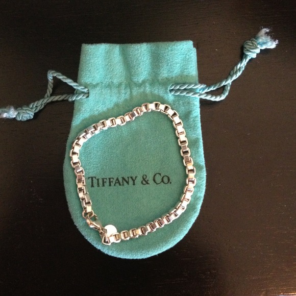 Tiffany Sterling Silver Venetian Link Bracelet