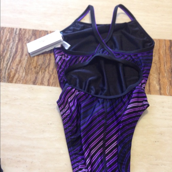 Purple Racing Speedo bathing suit! - Picture 2 of 4
