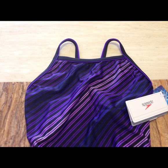 Purple Racing Speedo bathing suit! - Picture 3 of 4