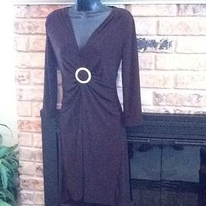 Brown dress
