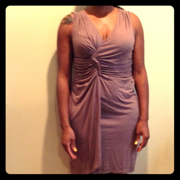 Rouched detailed dress