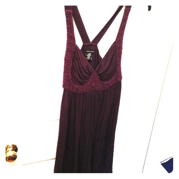 Plum sun dress