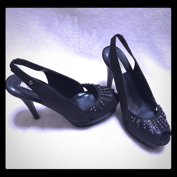 PriceDrop💸🆕Vera Wang diamond sling back pumps👠