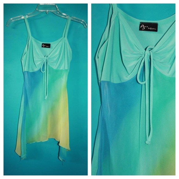 Blue Green Tank
