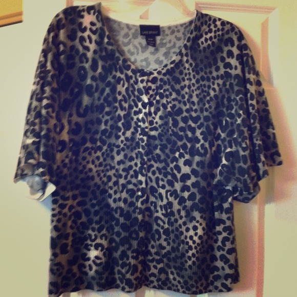 REDUCED Lane Bryant 18/20 Leopard Print Sweater
