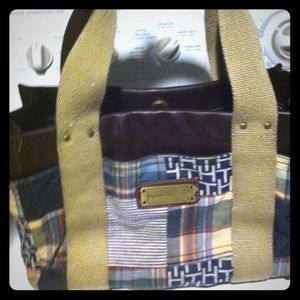 Tommy Hilfiger patchwork purse