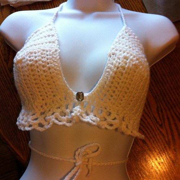 Tops - Crocheted Halter Top.  SUPER SALE Limited Time