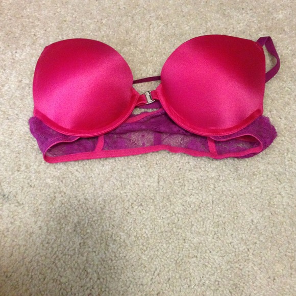 Charmed hot pink bra