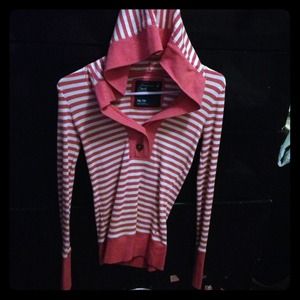 🎀Pink & white AMERICAN EAGLE SWEATHER🎀