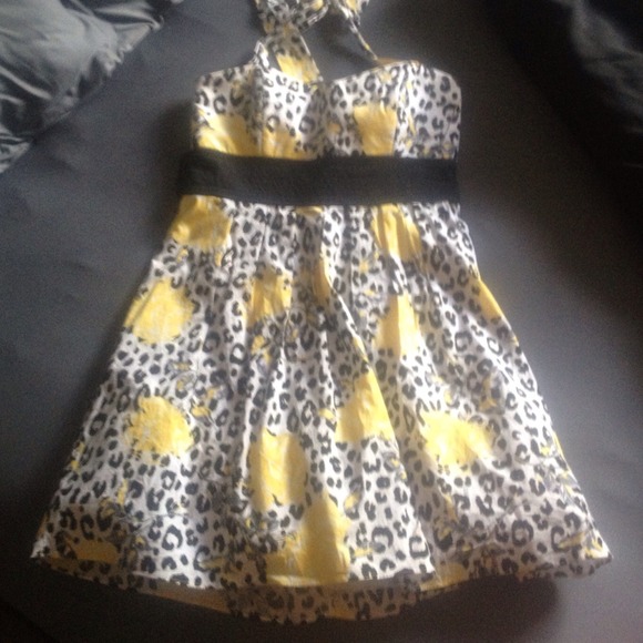 Cheetah print summer dress