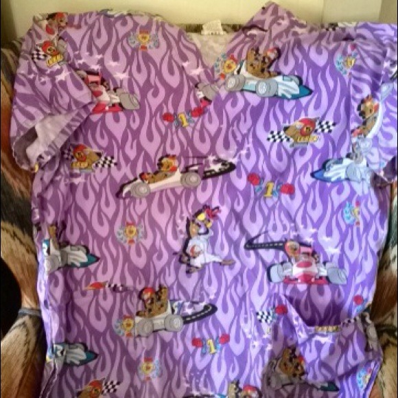SOLD-SOLDScrub top