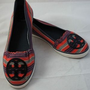 Tory Burch Slip On Canvas Sneaker