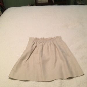 J.crew skirt! Creme/beige