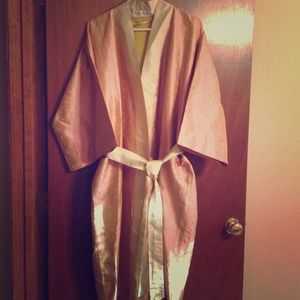 100% Raw Silk Robe from Thailand
